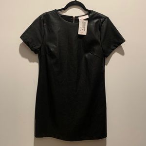 Black Leather Dress